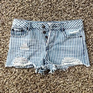 Forever 21 Stripe Shorts